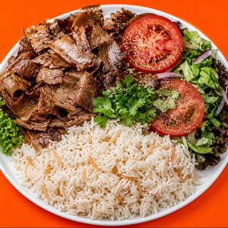 PIATTO KEBAB CON RISO