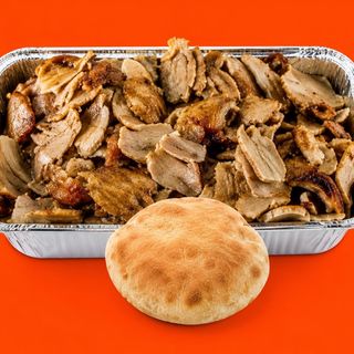 VASCHETTA PICCOLA KEBAB CON PANE
