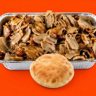 VASCHETTA GRANDE KEBAB CON PANE