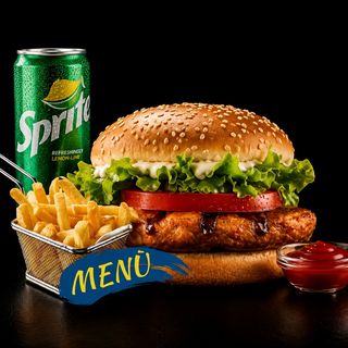 29 CHICKEN GRILL BURGER MENU