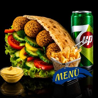 100 PANINO FALAFEL MENU
