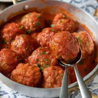 2 Polpette con salsa