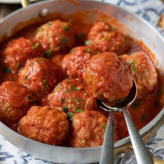 2 Polpette con salsa