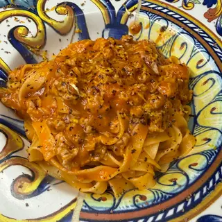 Fettuccina al ragù di maialino