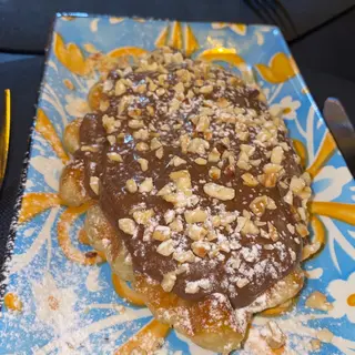 Waffel con Nutella