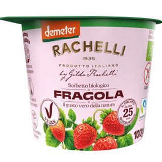 Rachelli sorbetto alla fragola biologico