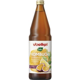 Voelkel kombucha frutto della passione e limone biologico 330ml