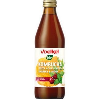 Voelkel kombucha amarena e menta biologico 330ml