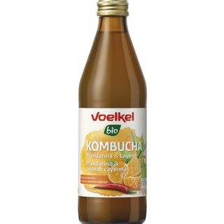 Voelkel kombucha mandarino e pepe di cayenna biologico 330ml