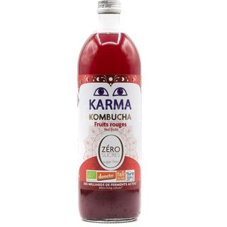 Kombucha ai Frutti Rossi senza zucchero da 750 ml