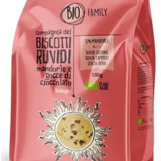 Biscotti ruvidi Mandorle e Gocce di Cioccolato 180gr