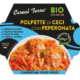 Polpette di ceci con peperonata (250 g)
