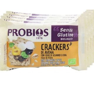 Crackers di avena con semi di sesamo e chia 4*35gr