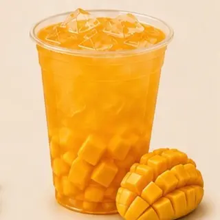 Bubble tea mango