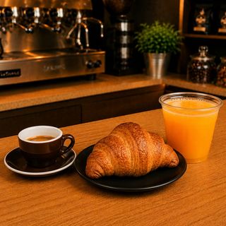 BOX COLAZIONE - Cornetto + Espresso + Spremuta