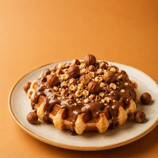 Waffle spalmabile alla nocciola