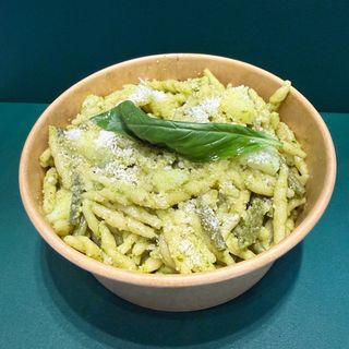 Trofie al pesto, patate e fagiolini