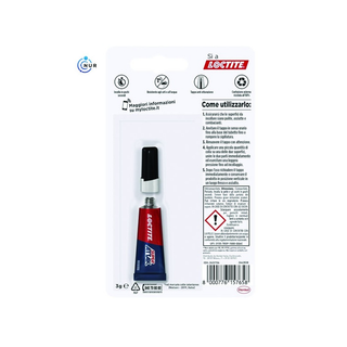 Loctite Super Attak Original Da 3 Grammi, Una Colla Istantanea Liquida