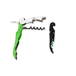 True Truetap: Double-Hinged Matte Black with Orange Corkscrew