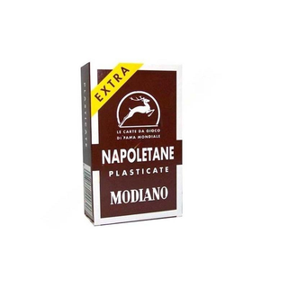 Carte da gioco regionali napoletane in plastica Masenghini