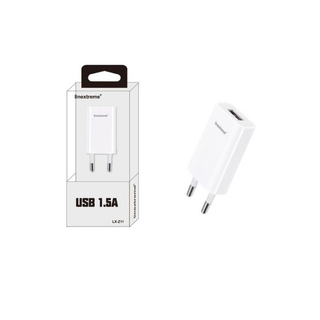 Caricabatterie Da Muro Linextreme Modello Lx-z11 Con Uscita USB Da 1.5a.