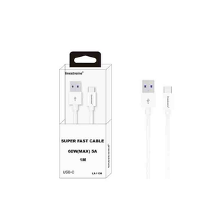 Linextreme super fast cable 60w max 5a 1m  LX-1138
