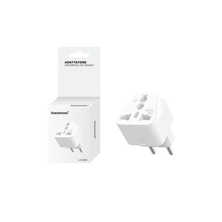 dattatore universale da viaggio, prodotto dal marchio linextreme (modello LX-3004).