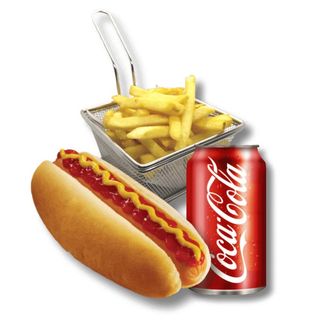 Menu hotdog