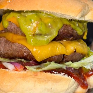 Doppio scottona bacon cheeseburger