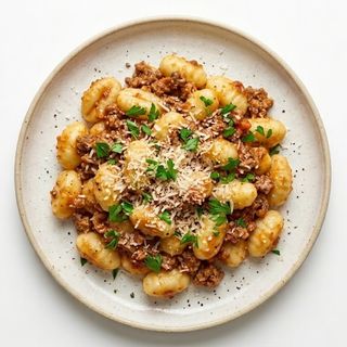 Gnocco al Ragù