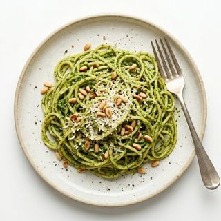 Spaghetto al Pesto di Basilico