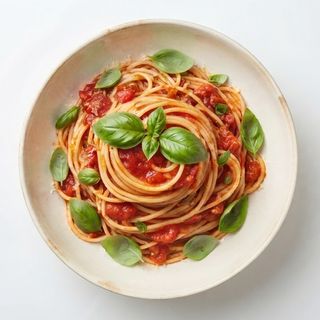 Spaghetto Pomodoro e Basilico