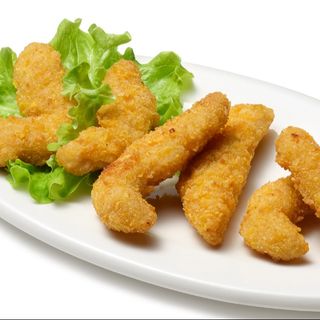straccetti di pollo con patatine