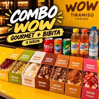 WOW Gourmet + Bibita a scelta