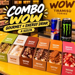WOW Gourmet + Bibita a scelta