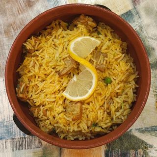 RISO BIRYANI CON BOCCONCINI POLLO