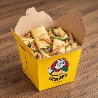 Paccheri rana pescatrice