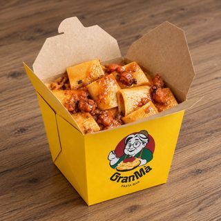 Paccheri ragù di polpo