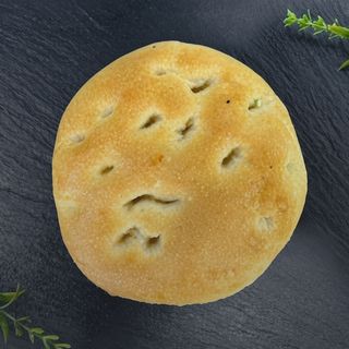 Focaccia liscia tonda grande