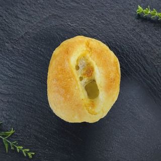 Focaccina con mozzarella