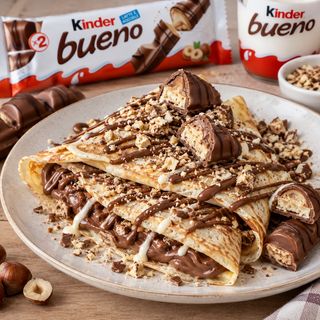 Crepes crema alla nocciola