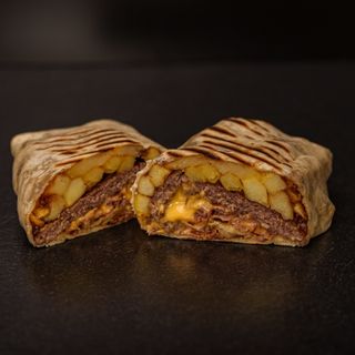 Burrito burger