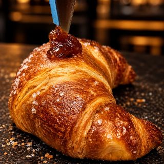 Cornetto alla marmellata