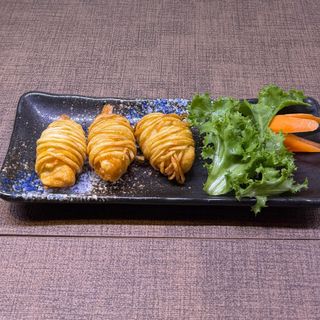 4. Perla di gamberi patate 3 pezzi