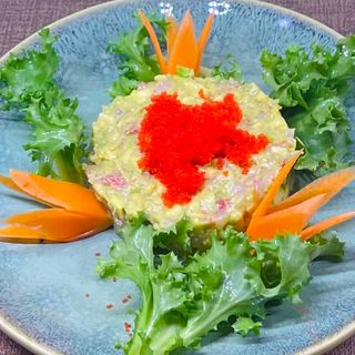 212. Tartar di gambero rosso