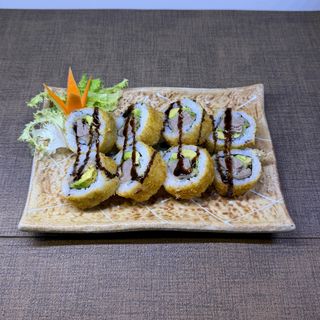 267. Uramaki fritto con tonno 8 pezzi