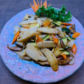 1091. Gnocchi di riso con verdure