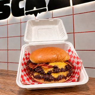 Triple classic smash con bacon