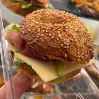 Bagel farcito grande (110g di pane)