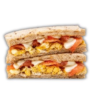 Salmon sponzwich